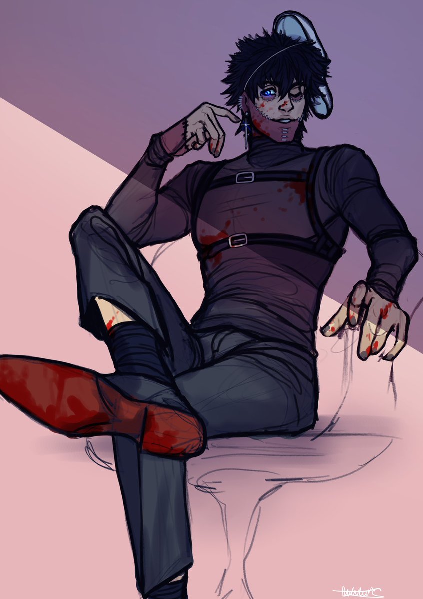 Senkyel_'s tweet photo. What if dabi….but ghostface….#dabi #mha #bnha #fanart #BNHAfanart https://t.co/zivNISEFE5
