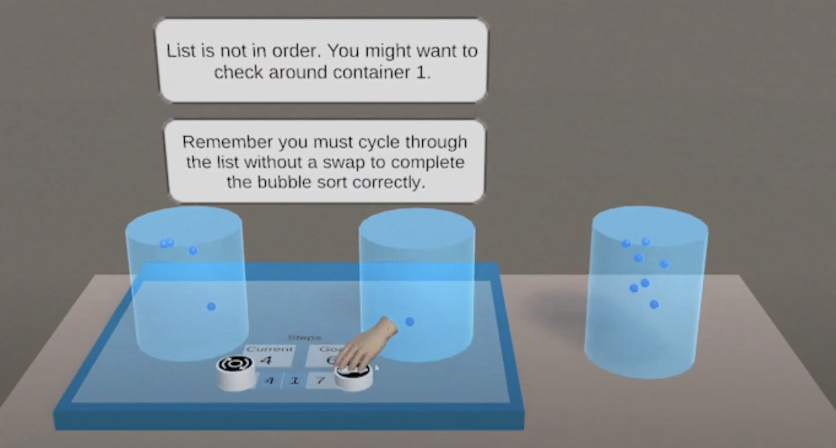 JessVanBrum's tweet photo. Also, for any non-programmers out there, learning to make a computer sort can be a surprisingly difficult thing to learn 😅 https://t.co/2yLAzIWPui