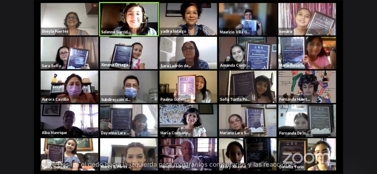 Desde la escritura, niñas, niños y adolescentes construyen el ejercicio pleno de sus derechos. Premiación del sexto concurso de cuento Historias de Niñas Extraordinarias. facebook.com/11530534914952…