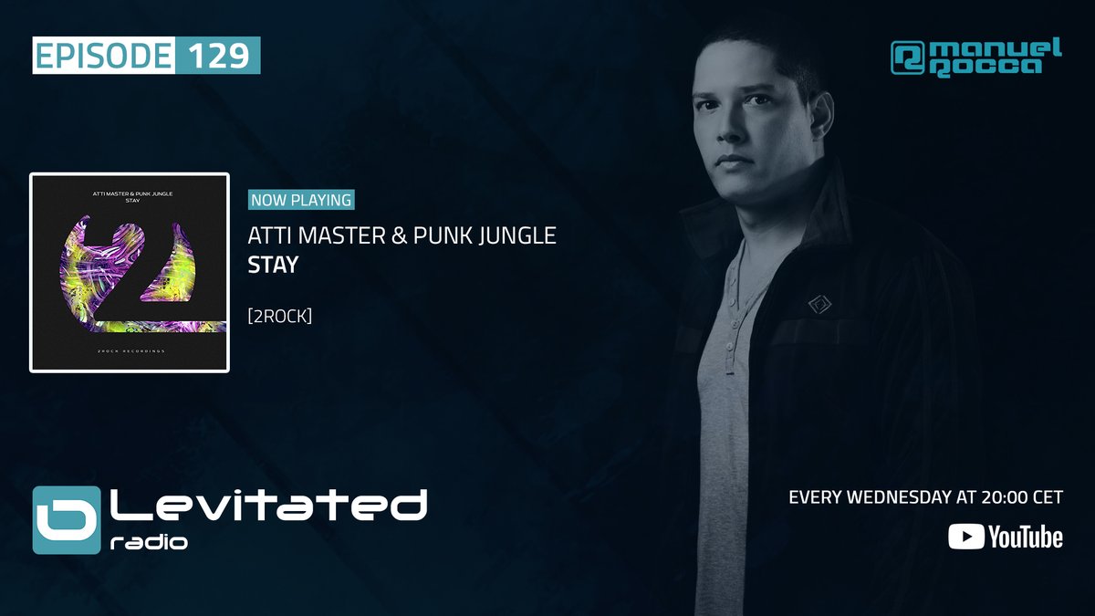 2nd track by these guys on the show, and it's massive! <a href="/AttiMaster/">Atti Master</a> &amp; <a href="/PunkJungle1/">PunkJungle</a> - Stay <a href="/2RockRecordings/">2Rock Recordings</a>
Tune in: youtu.be/tES-zUrlWkE #LEVITATED129 #trancefamily