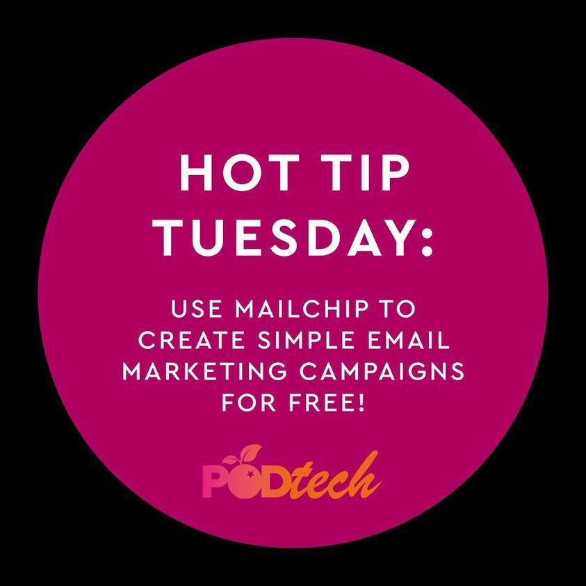 ⭐️Use <a href="/Mailchimp/">Intuit Mailchimp</a> on your #WordPressWebsite  to create simple email marketing campaigns for free!

👉🏼Check out our article on Mailchimp email campaigns on our site! pinkorangedesigns.co.uk/help-centre/ma…

#HotTipTuesday #TechForGood #EmailMarketing #EdTech #TuesdayTechTip