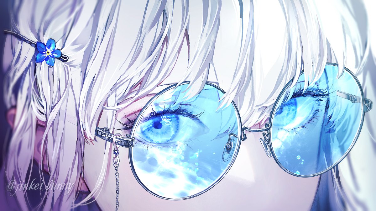 「💙BLUE💙 」|神慶 JINKEIのイラスト