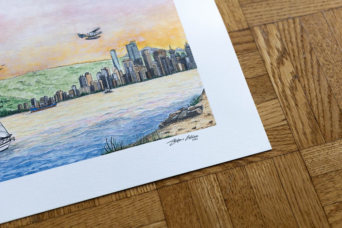 bolducdesign's tweet photo. Vancouver, BC 🏞️🏙️

Ink &amp; Watercolours 

9x12 Hot-Press Watercolour Paper, sized for 8x10 matting

#Artwork #Art #Vancouver #VanCity #Watercolours #Watercolour #Painting #Drawing #ArtSanity #ArtDaily #BeautifulBC #Mountains #EnglishBay #JerichoBeach #bolducdesign https://t.co/60eZM386F0