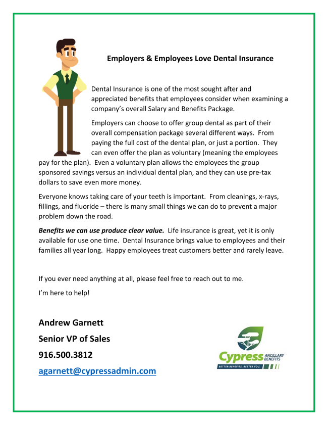 Cypress Ancillary Benefits on Twitter "Employers