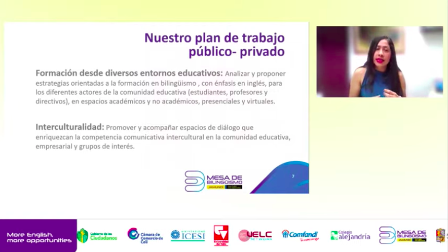 camaracali's tweet photo. #MesadeBilingüismo➡️#MoreEnglish | La #CCC acompañará la iniciativa, que tiene cuatro líneas de trabajo:
1️⃣ Formación desde diversos entornos educativos
2️⃣ Interculturalidad
3️⃣ Entornos productivos más competitivos
4️⃣ Gestión de conocimiento
Conéctate👉 https://t.co/XJoprUZlsZ https://t.co/2d5py8nNAO