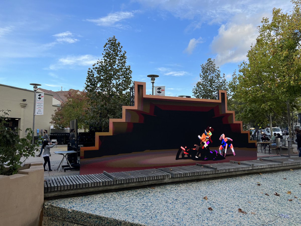 Thank you <a href="/publicartpa/">Palo Alto Public Art</a> for a great festival and the opportunity to help the city!#CleanSiliconValley #codeart