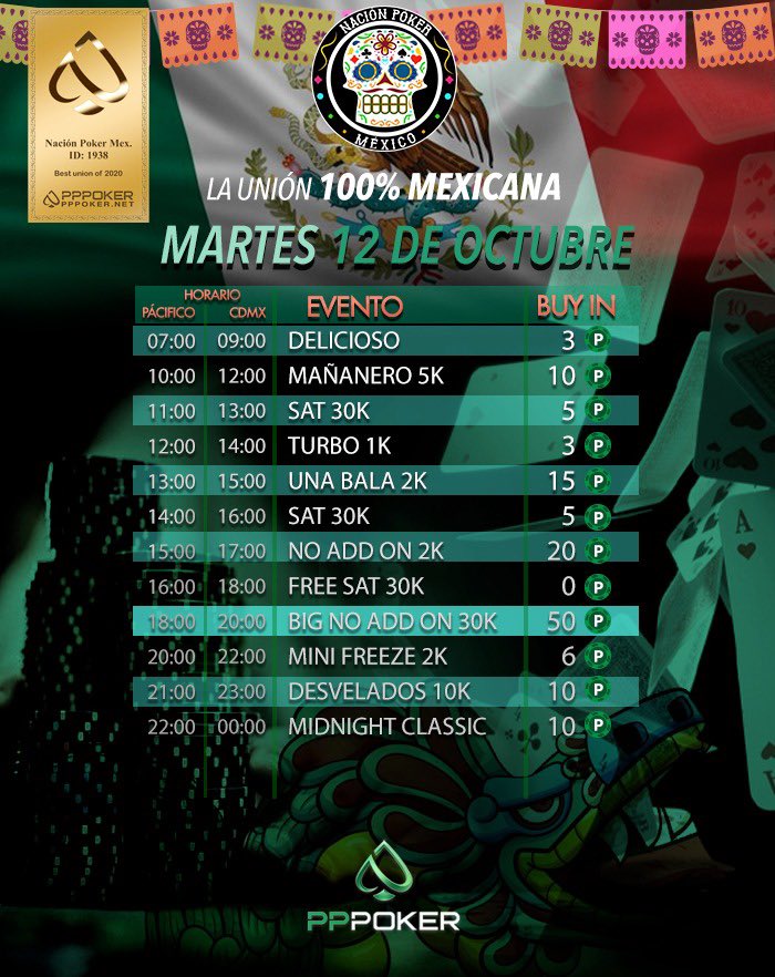 easybet_mx's tweet photo. Excelente tarde a todos!!
¿Cómo va su día? Esperemos q todo vaya genial, nosotros los invitamos a q se la sigan pasado muy bien en nuestras mesas. https://t.co/EBqQfWAZPg