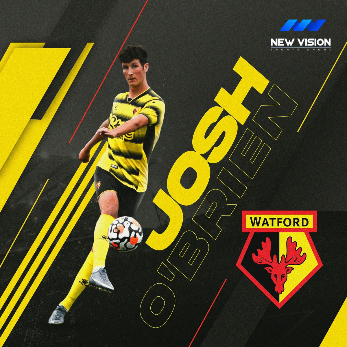 NVSports_'s tweet photo. ❗️New Client ❗️

Proud and excited to welcome @WatfordFC Defender Josh O’Brien to the New Vision team. Another superb talent with a bright future ahead 💫

cc: 🤝 @dougieno8 https://t.co/fPJYUnHk6l