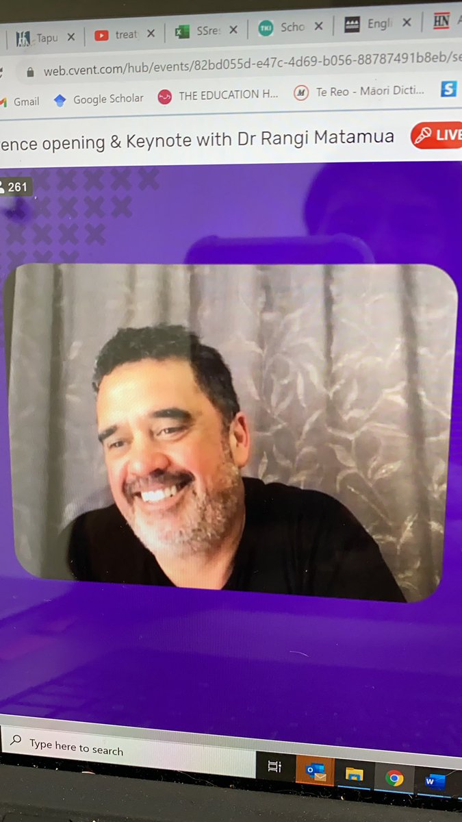 Dr Rangi Matamua challenging us to step outside what we know, change our lens and integrate mātauranga Māori into into our understanding and teaching practices. “It’s by practice that things live” #uLearn21 #mātaurangaMāori #wero #educationnz #PLD