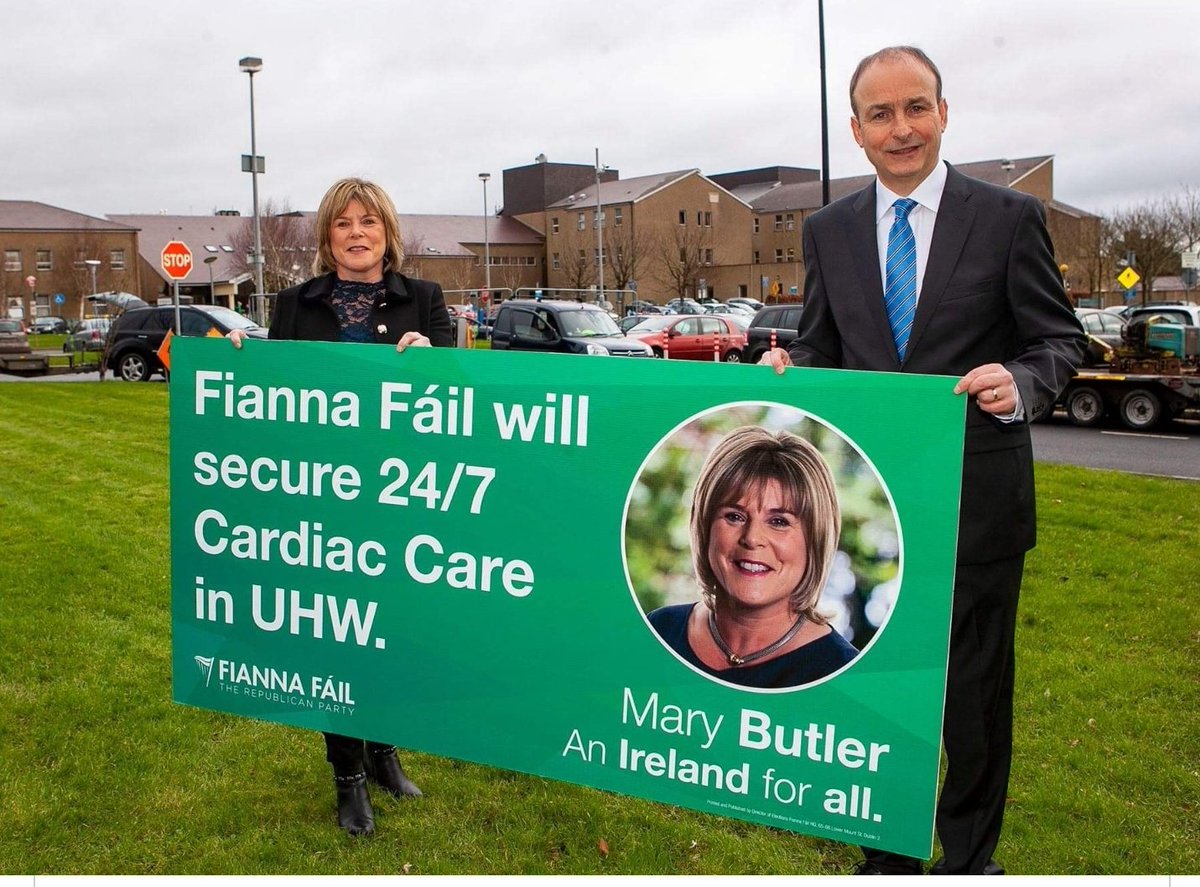 All the money they spent today and Fianna Fail still can't deliver on the one promise they made to the Waterford people