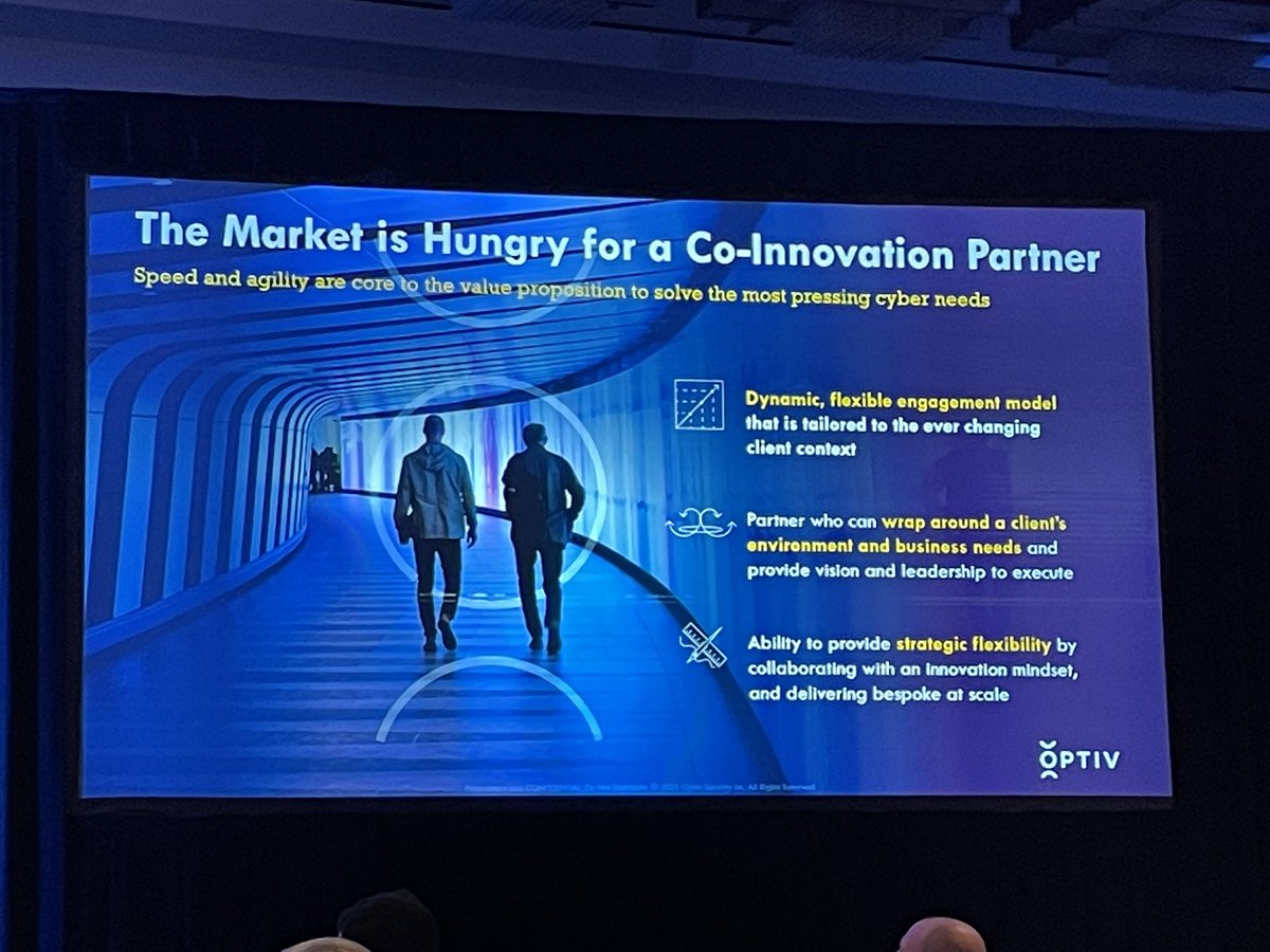 ChristinaSzabad's tweet image. Market is Hungry for a Co Innovation Partner -Optiv at Best of Breed #BOB21 #CRN #Thechannelcompany