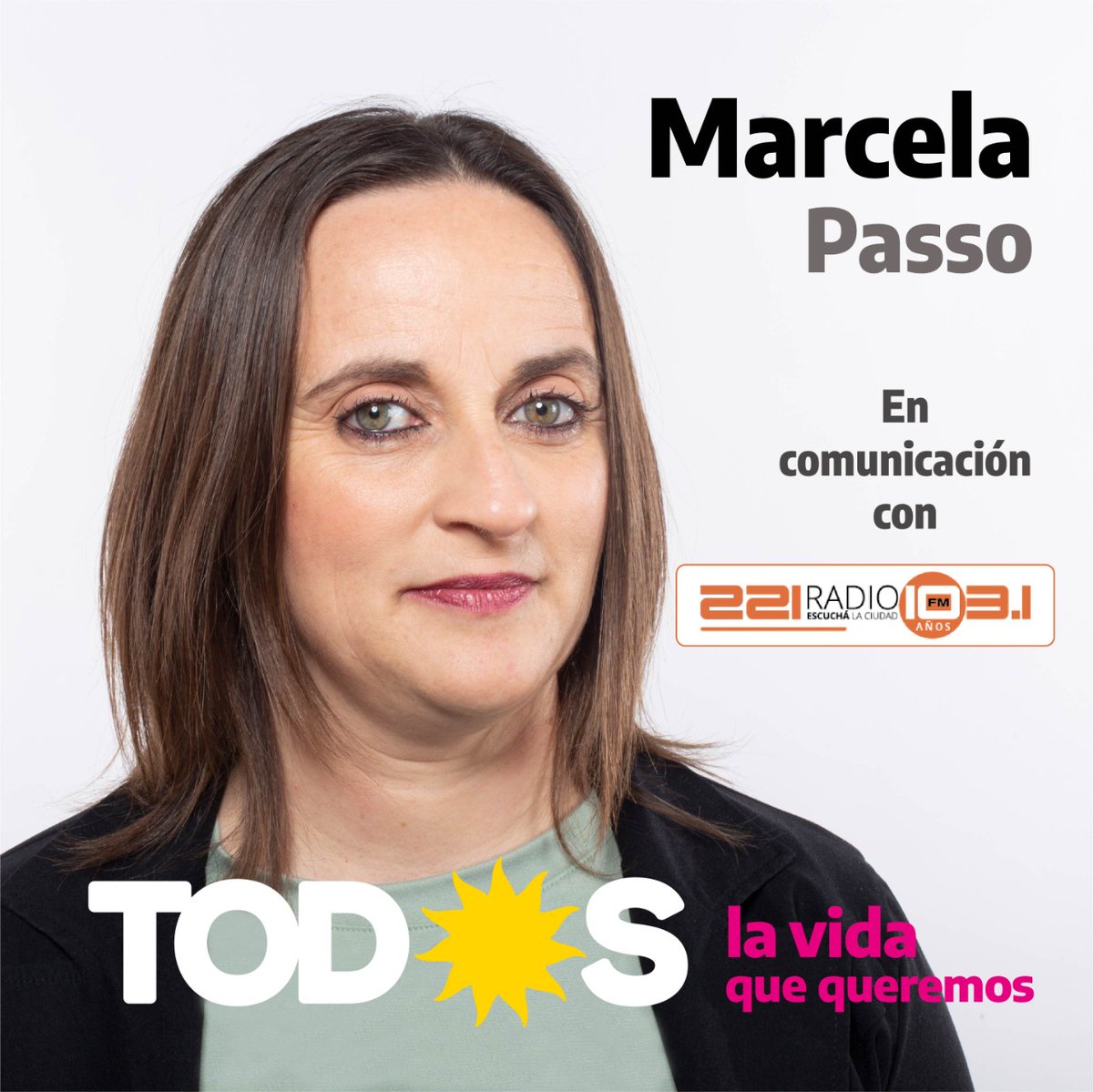 passomarcela's tweet image. 📻 En comunicación con @221radio en @tarde_programa 

Estamos de acuerdo en que el Estado tiene que ser un facilitador, y este puente es una estrategia para generar empleo de calidad y potenciar a casi 1 millon de beneficiarios que podrían mejorar su calidad de vida por esta ley.