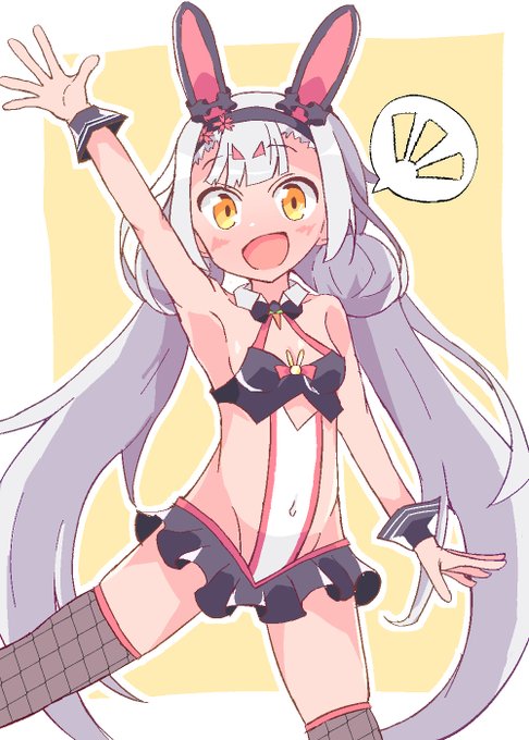 バニーが流行ってると聞いて島風!#アズールレーン 