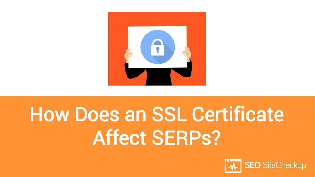Seositecheckup's tweet image. Want to learn how an SSL certificate affects SERPs? Hear more by watching the video! Click here: buff.ly/2YIre6H
#SSLcertificate #SearchEngineRankings #GoogleAlgorithms #seorankings #seoaudit #seo #seotips #seomarketing #SEOtools #seostrategies #SEOsitecheckup