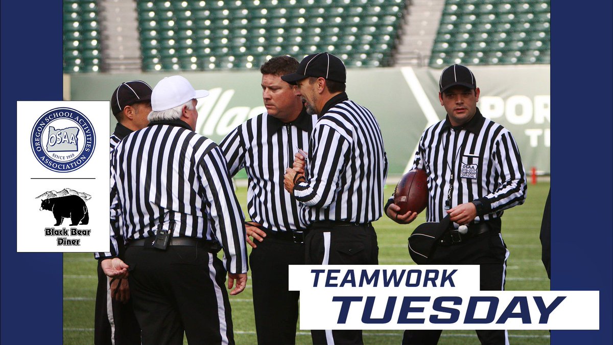 On this #TeamworkTuesday presented by <a href="/BlackBearDiner/">Black Bear Diner</a>, we want to shout out all of our high school officials and everyone who keeps our playing fields fair and safe. Our student-athletes can’t do what they love without them. 

Who are your unsung heroes? Tag them out below!