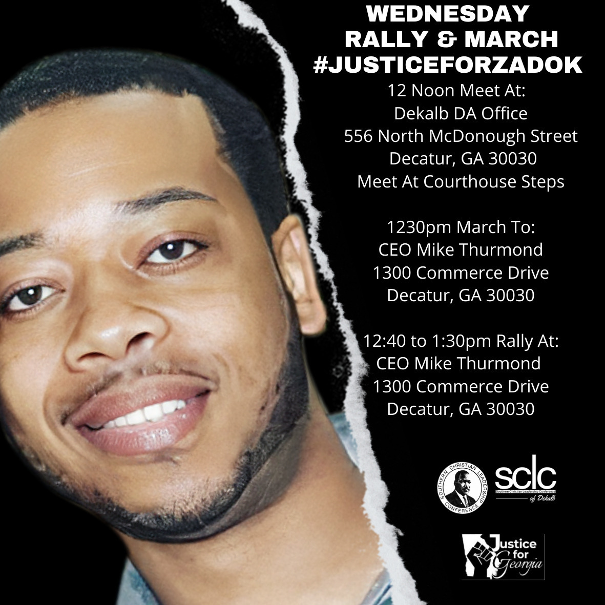 Justice For Georgia (@justiceforga) on Twitter photo We want #JusticeForZadok! <a href="/SherryBostonDA/">Sherry Boston</a> stop allowing killer cops to walk among the residents of DeKalb County!! #fireDevonPerrynow
#justiceforgeorgia #blacklivesmatter
#atlantaprotest We want #JusticeForZadok! <a href="/SherryBostonDA/">Sherry Boston</a> stop allowing killer cops to walk among the residents of DeKalb County!! #fireDevonPerrynow
#justiceforgeorgia #blacklivesmatter
#atlantaprotest