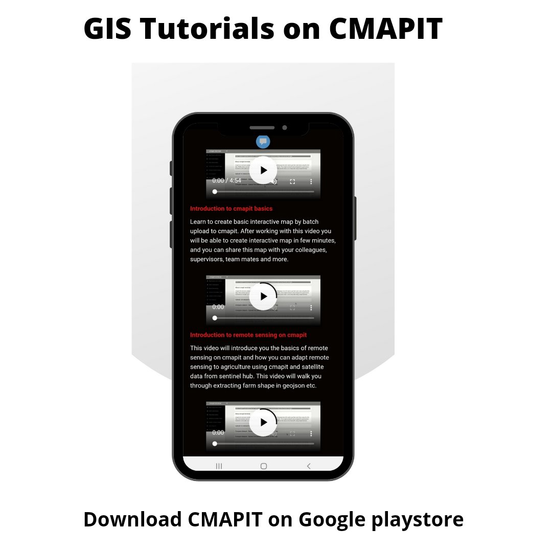 cMapIT's tweet image. Companies that depend on location intelligence can encourage their employees to gain GIS ideas and GIS analytics methods through tutorials available on CMAPIT android app.