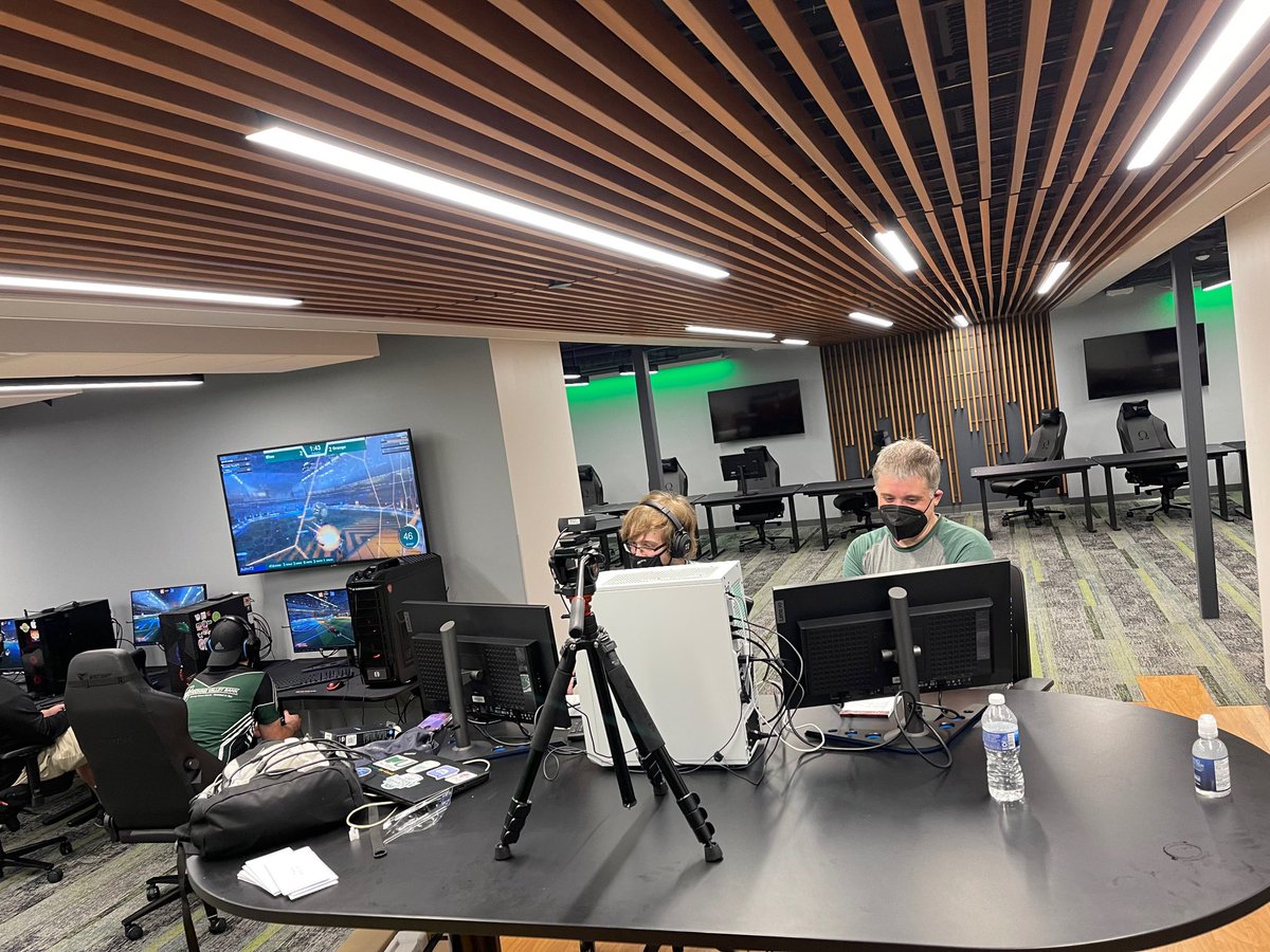 BobcatEsports's tweet image. Thought you all might want a little “sneak peek” of the new facility. Still waiting on the pc’s to get in.. Almost there!