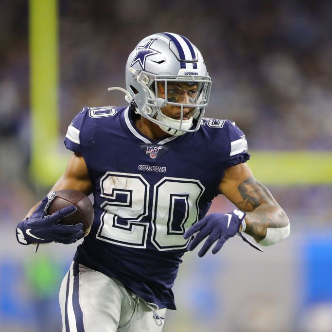 PFF's tweet photo. Yards per attempt leaders this season | among RBs:

🥇 Tony Pollard - 6.4 
🥈 James Robinson - 5.8
🥈 Nick Chubb - 5.8 https://t.co/9wORTNZwqE