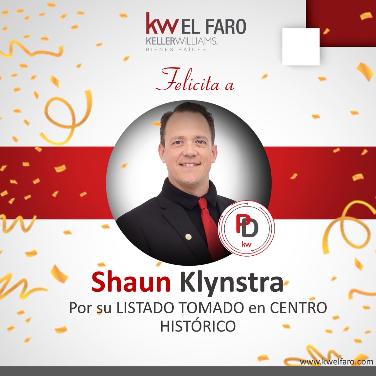 kwelfaro's tweet photo. Felicidades a nuestros asociados  Shaun Klynstra, LIVE THE DREAM e Isabel Inzunza. ENHORABUENA 

#kw #mzt #mexico #coaching #KWELFARO #realestate #entrenamiento #kellerwilliams https://t.co/d9nWJ1KnNL