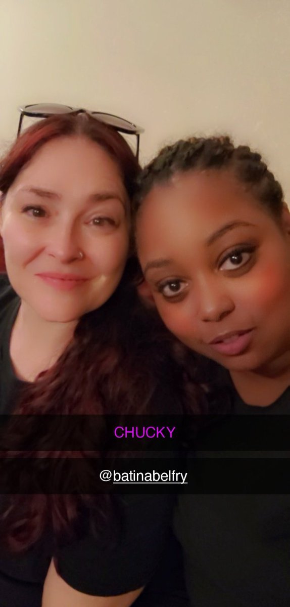 ItsOkToHateMe's tweet photo. We're actually in #Hackensack #NewJersey watching #Chucky #SyFy #HackenSLASH https://t.co/bWSeehf2AY
