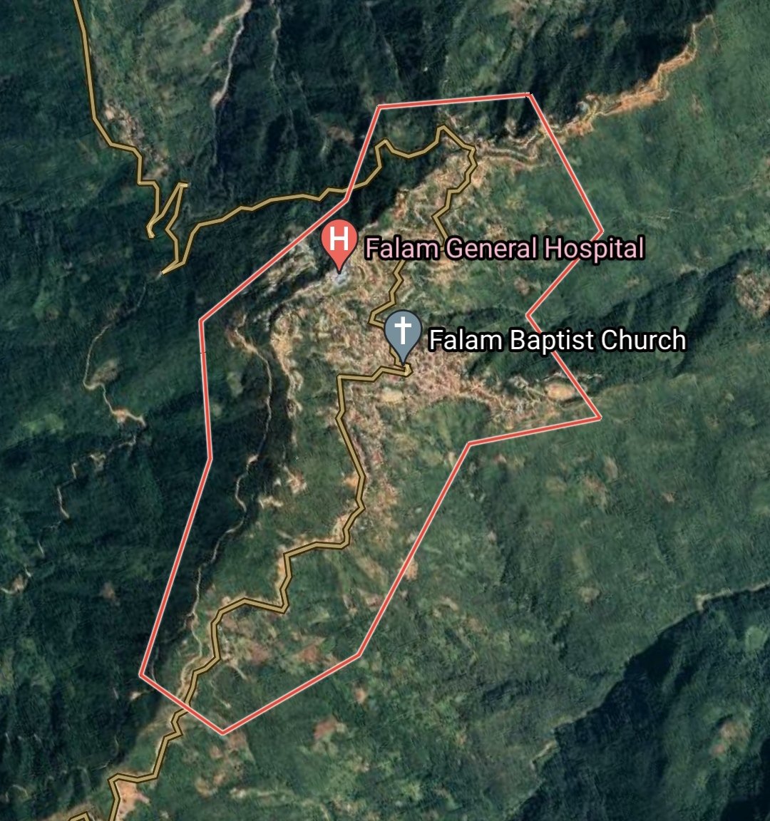 minn_robert's tweet photo. Military reinforce 61 truck(including tanks) round about 600 troops in Falam, Chin State.

Clearance Operation might be start at Sagaing &amp; Chin at the same time.

Inte community need to act ASAP before the Massacre &amp; another Genocide will take place.
1/2
#WhatsHappeningInMyanmar https://t.co/UJ8FTLPd6y