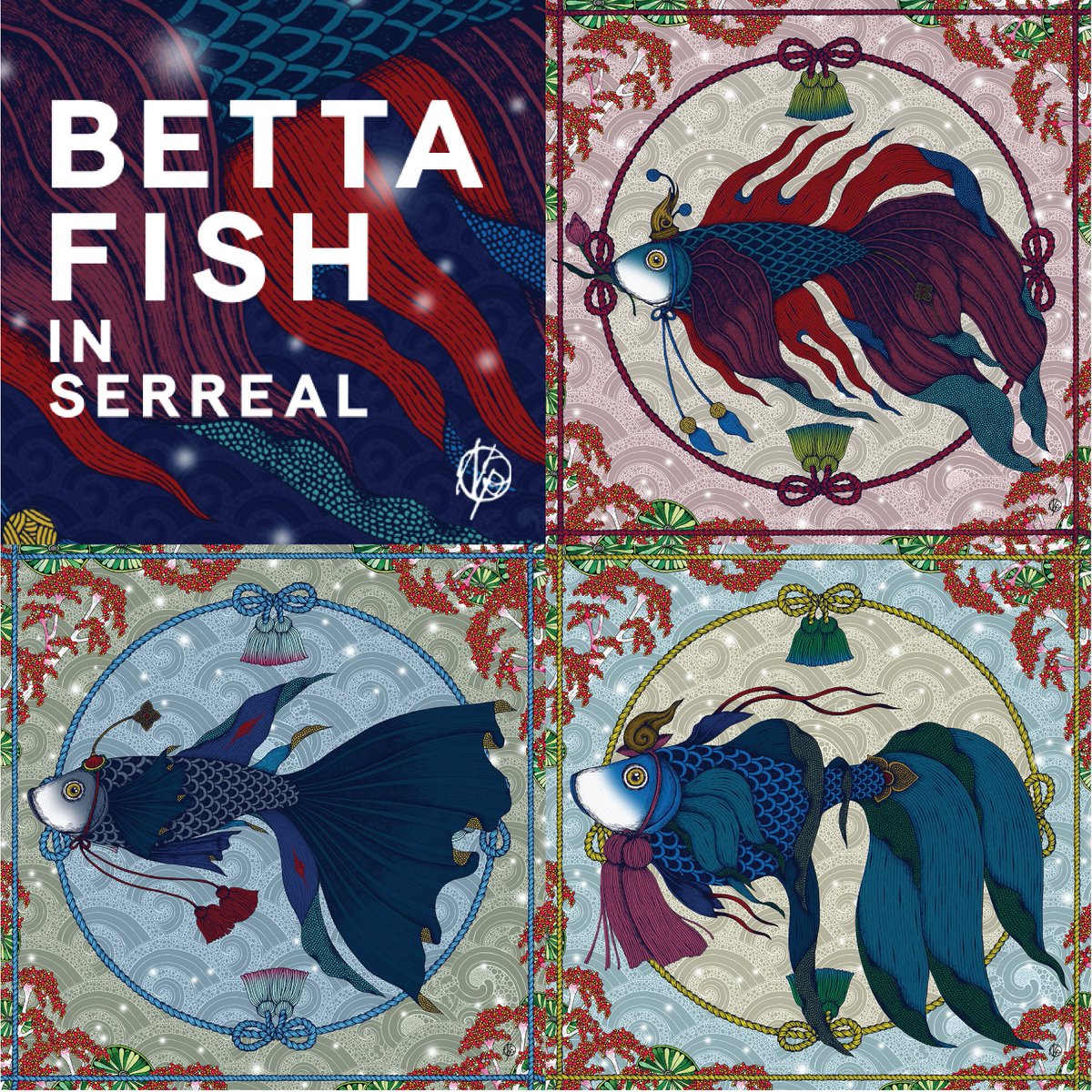 NATPICHAIRAT's tweet photo. 1st Drop in new collection, on opensea  " Betta Fish in Serreal "

Opensea : https://t.co/x9eflBpml4 
Twitter : https://t.co/evDhVqxUkV 
Instagram : https://t.co/muBYLtFpGw

#NFTs #apestory #cryptoart #nftcollector #FoundationNFT #NFTCommunity #NFTartist #Nftarts #NFTdrop https://t.co/Ic2uPjEF3L