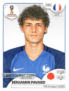 CopaLendas's tweet photo. Benjamin Pavard, França 🇫🇷.
Copa do Mundo de 2018, Rússia.
Campeão Mundial.
1 gol, 6 jogos.
#pavard #france #worldcup2018 #copa2018 #fifa #champion #légende #lesbleus #lestricolores #lescoqs #fff #arenakazan #fra #panini https://t.co/Xtt4gevjhY