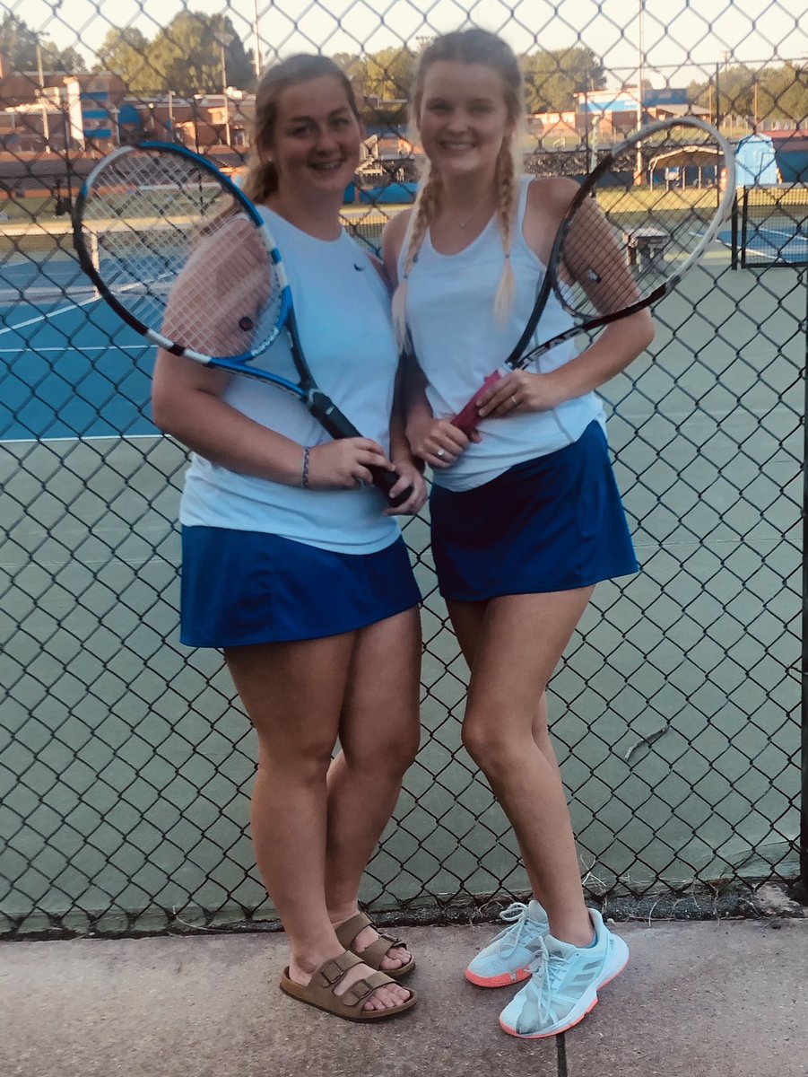 sdwildcatsports's tweet photo. CCC Women’s Tennis Tournament:  Laurel Jones is the CCC 1A Singles Champion.  Emily Moore and Chelsey Drye are the CCC 1A Doubles Champions.  Skylar Honeycutt and @annasmith118 are the CCC 1A Doubles Runner-up.  Congratulations Wildcats! @denton_the #WeAreWildcats https://t.co/0DsOyof961