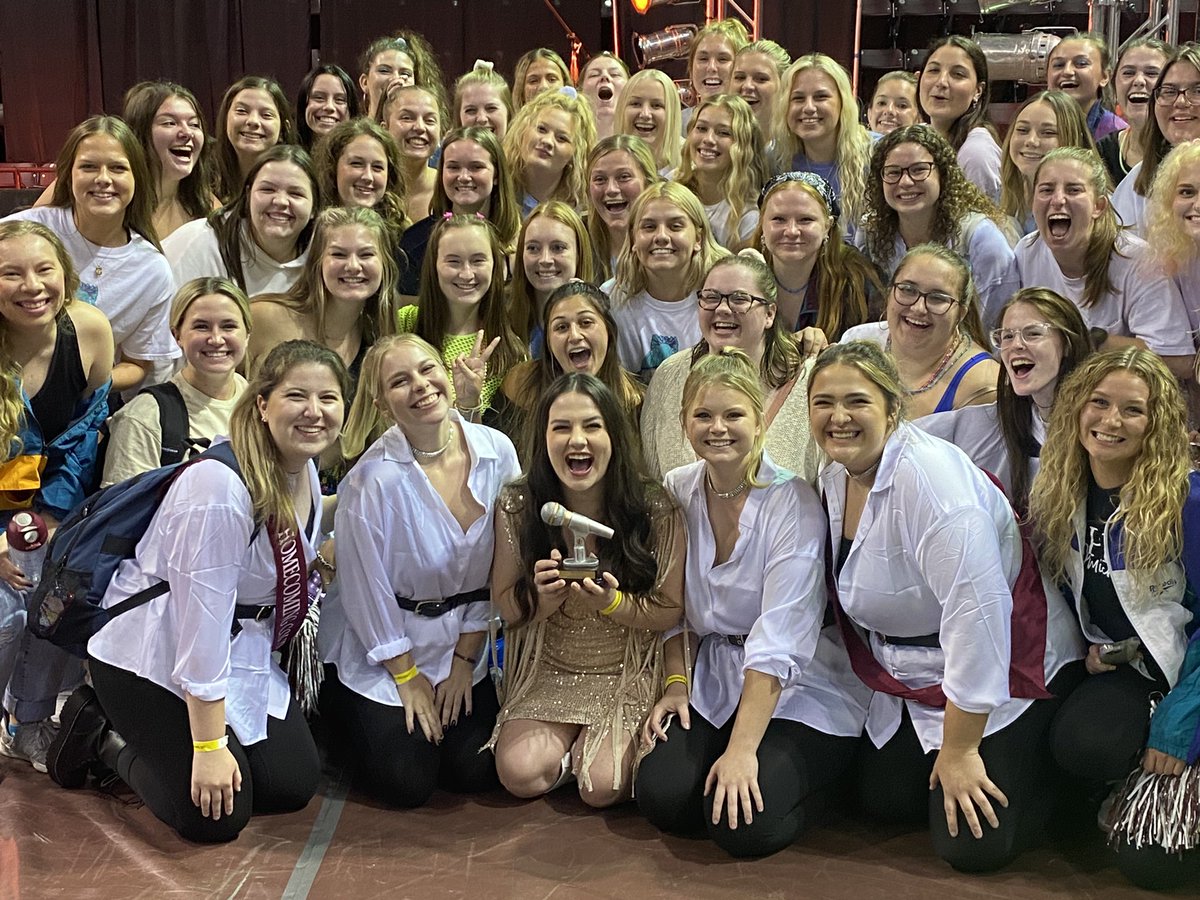ClifSmart's tweet photo. Your @MOStateHoco Rock Star is Claire Anderson @alphaomicronpi. Congrats Claire! https://t.co/id8sxqq6J7