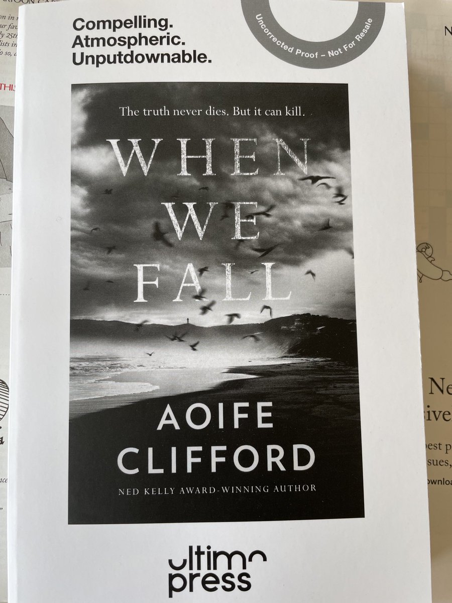 Got my hands on this and you will be able to soon (well next March). Thanks ⁦@ultimopress⁩ #whenwefall