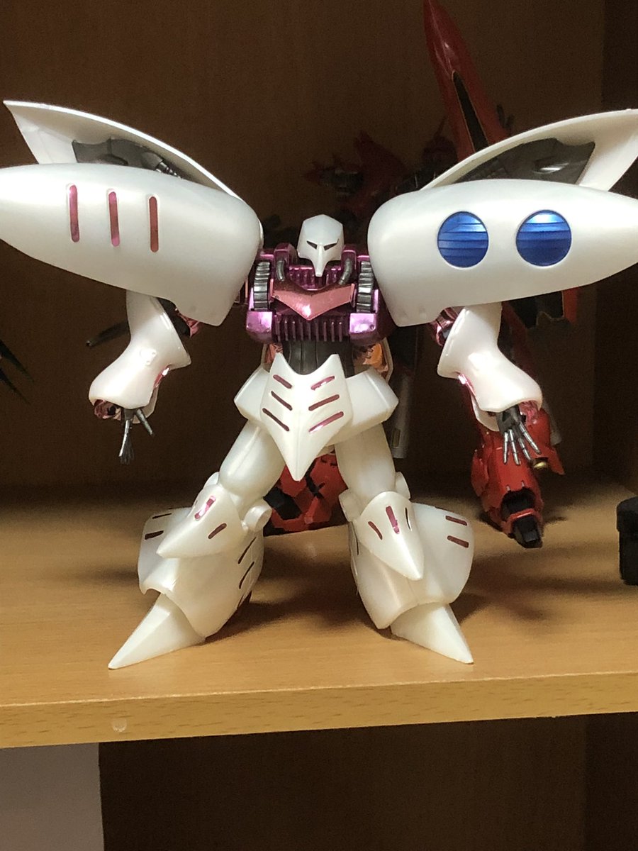 スフィア على تويتر 限定版キュベレイ完成しました たまにはこんなにサクッと作るのもいいですよね キュベレイやっぱり美しいですわ ガンプラ