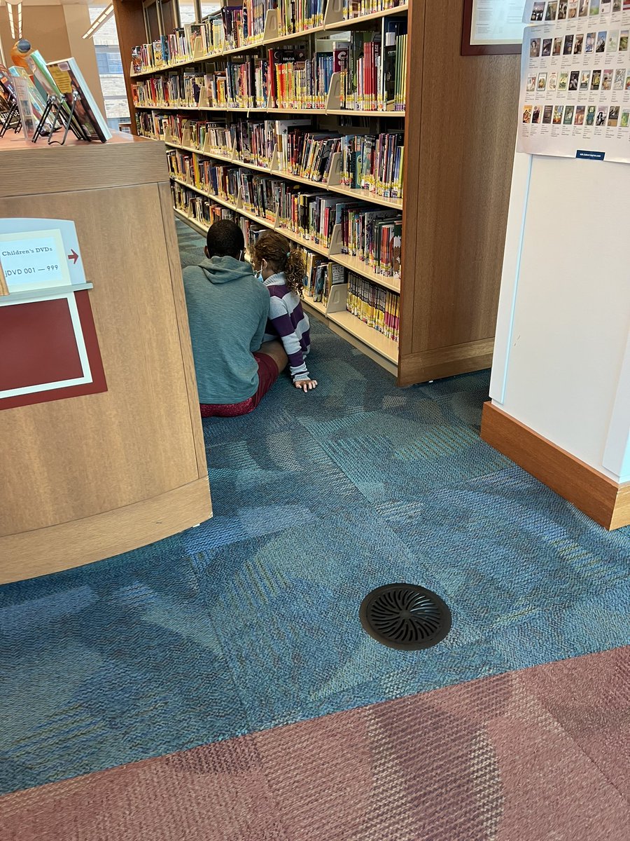 KristenHope44's tweet photo. Went to the downtown library today and my teacher heart adored these two enthralled in the book and the conversation about the book, reading aloud for over an hour 🥺 kids are made readers in the laps of their parents -Emilie Buchwald https://t.co/Bsr0jlPjKf
