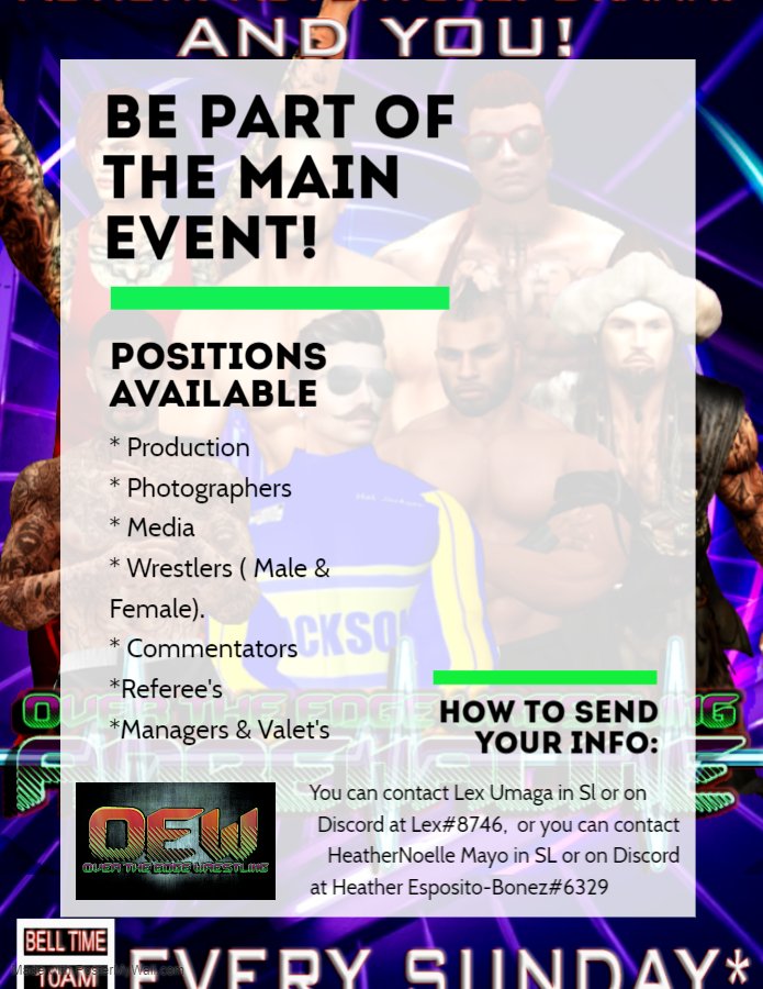 OEW Wrestling - Over the Edge Wrestling (@wrestlingoew) on Twitter photo 