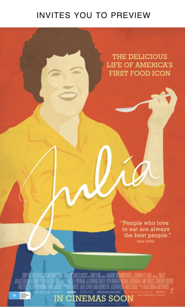 melissahoyer's tweet image. Off to the flicks soon!
Just a little happy that movie previews are coning back on, seated, in theatres. 
We’re getting there, slowly does it  . . . #postlockdown #Julia