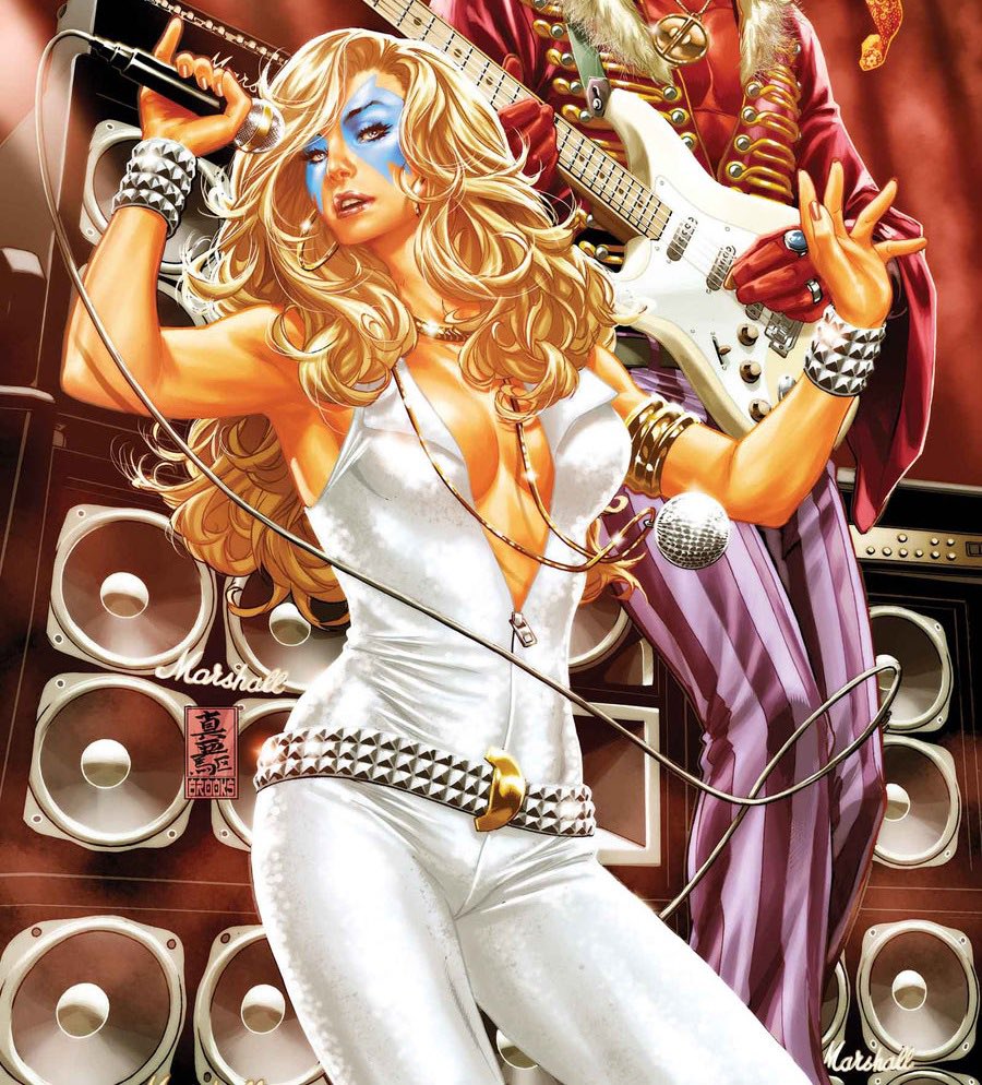 JoinTheINation's tweet photo. We still recommend a #Dazzler movie musical starring @poppy , @MarvelStudios. https://t.co/YaFMcmrkYy