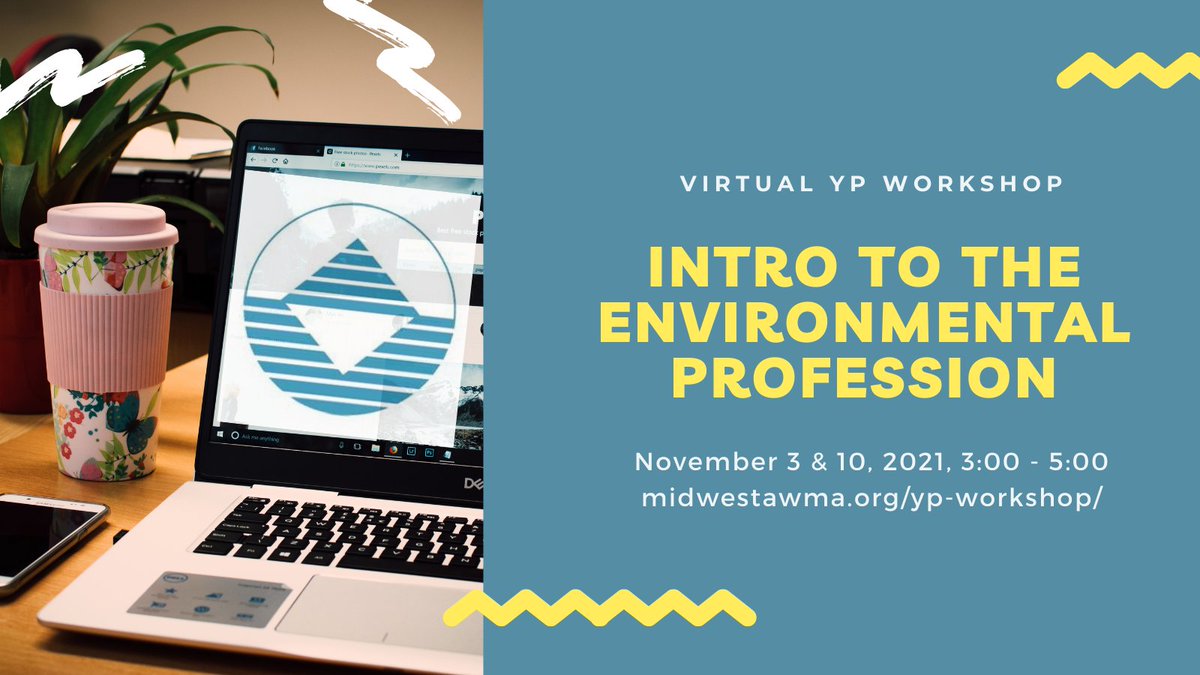 Calling all Students and Young Professionals! Our virtual YP Workshop will be Nov 3 &amp; 10, featuring insights from working professionals, including as well as info about graduate programs and professional certs. More info at midwestawma.org/events/introdu…
<a href="/AirWasteYP/">A&WMA YPs</a>