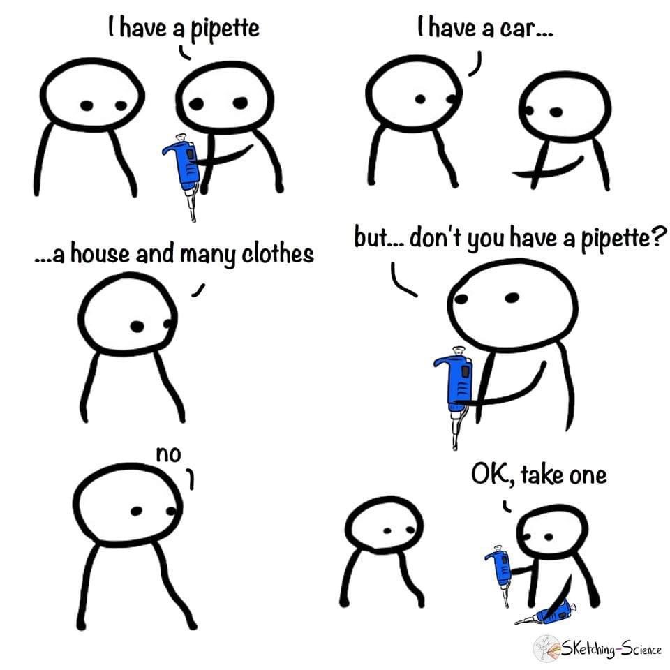 J_Raposo_Costa's tweet photo. I think most folks can relate, soo stinking cute!! Thank you #sketchingscience https://t.co/t9hRzcsQ2e