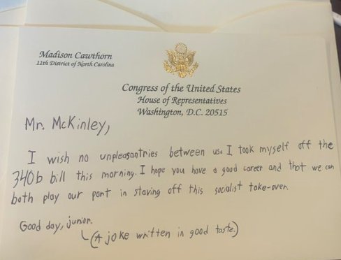Mdubelz's tweet photo. @Amy_Siskind Between Colombia day from her, Imeach from Bloebert and Madison Cawthorn.....? https://t.co/NIE28mf52i