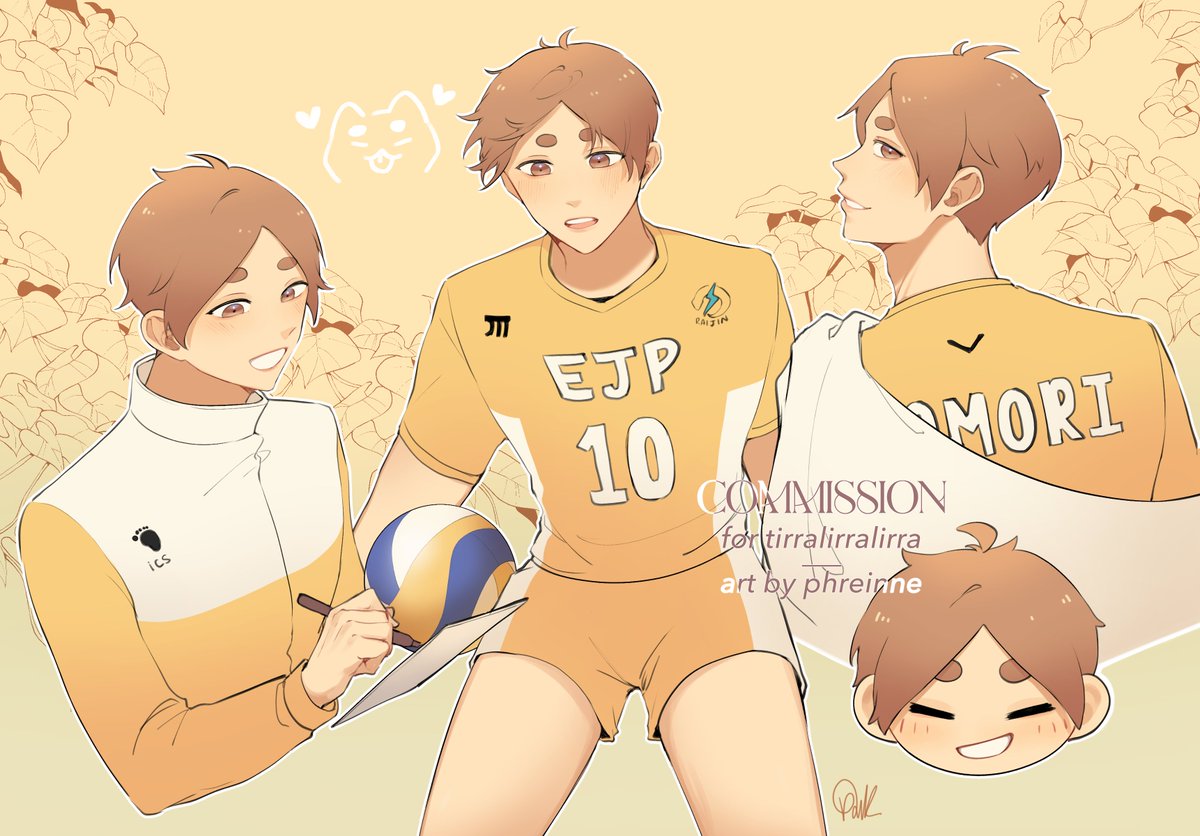 phreinne's tweet image. love is stored in the komori brows