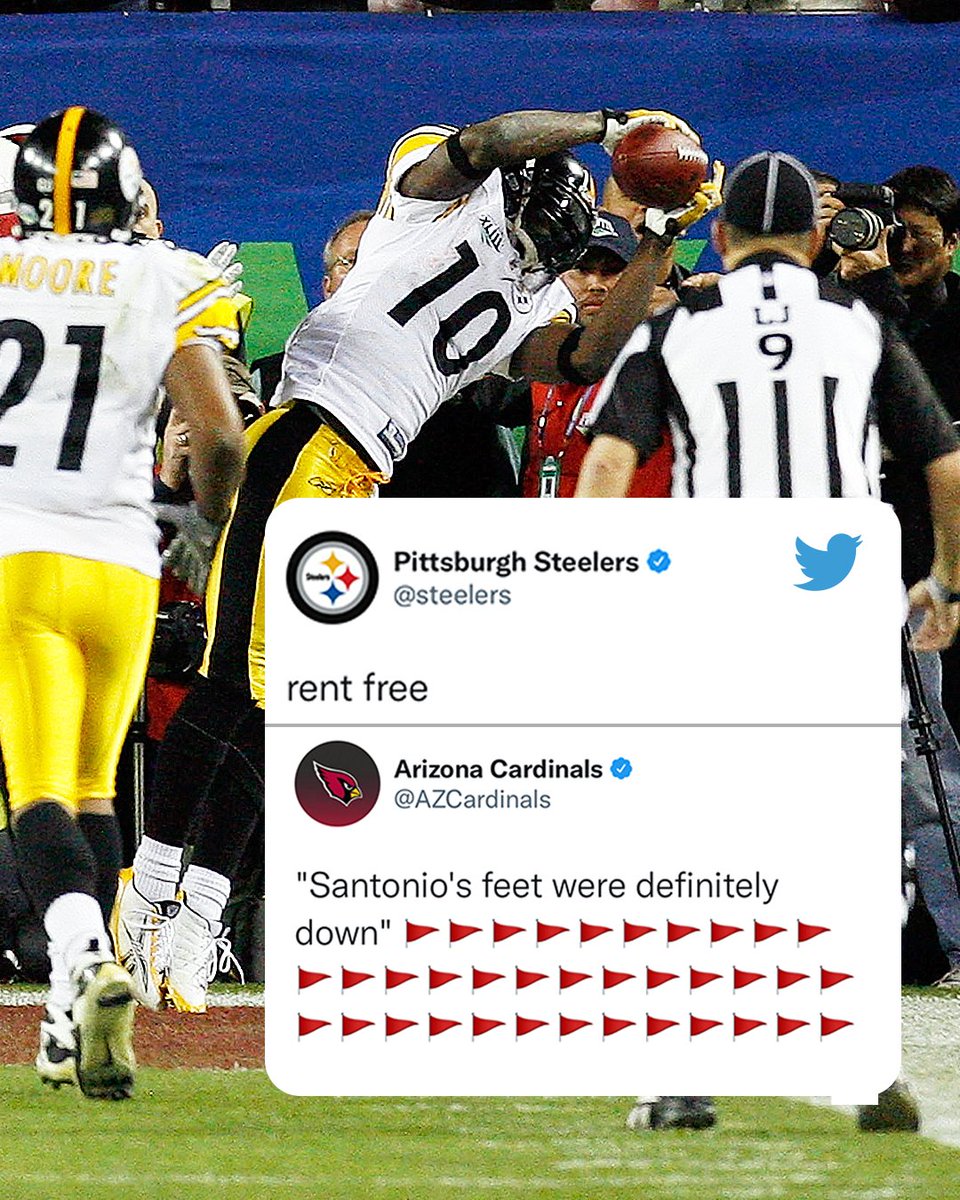 🤣🤣 

<a href="/AZCardinals/">Arizona Cardinals</a> <a href="/steelers/">Pittsburgh Steelers</a>