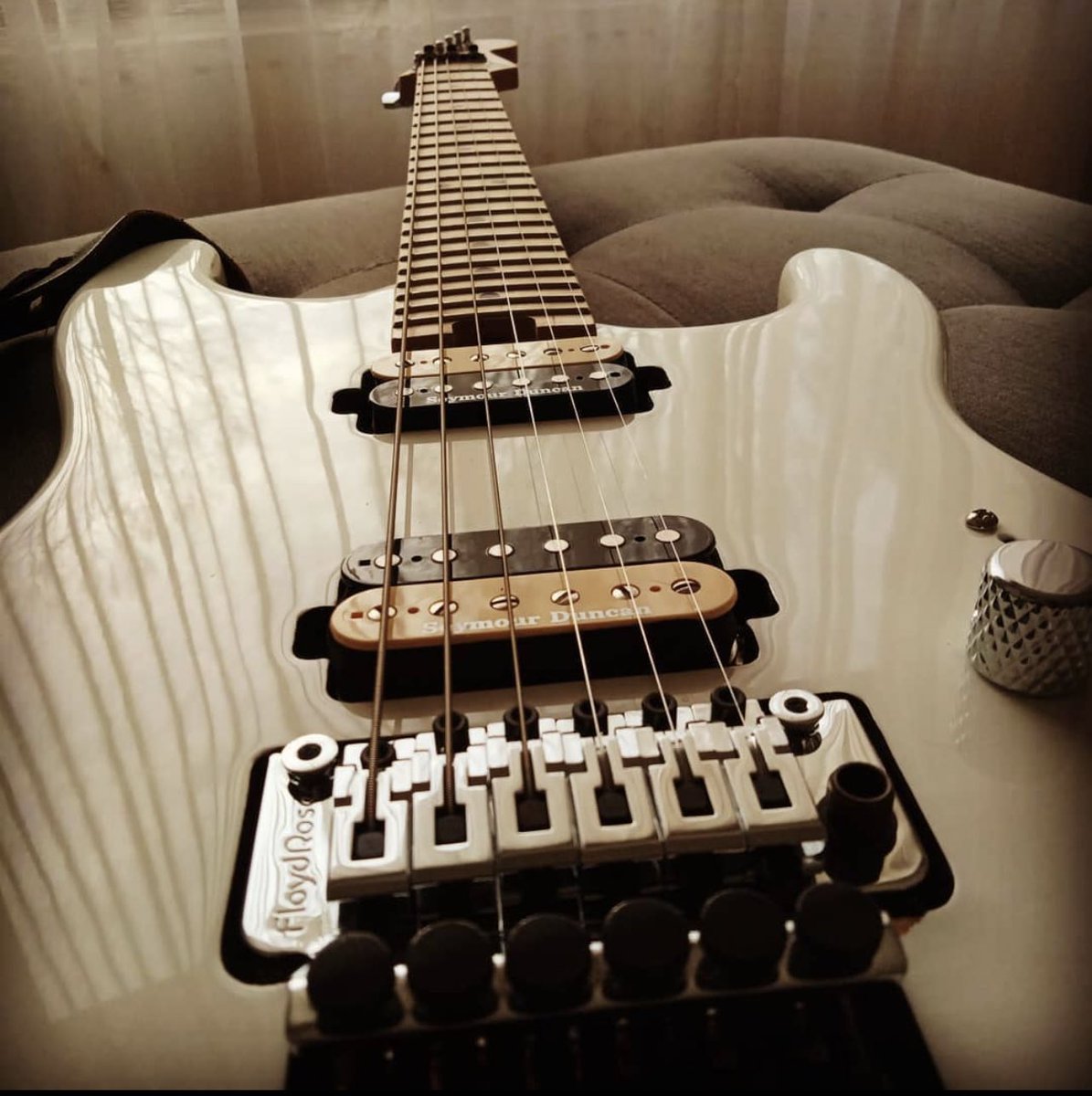 Hope everyone’s having a wonderful Tuesday! Thx for the tag @jou_ke90 #tremolotuesday #charvelguitars #floydrose #floydrosetremolo