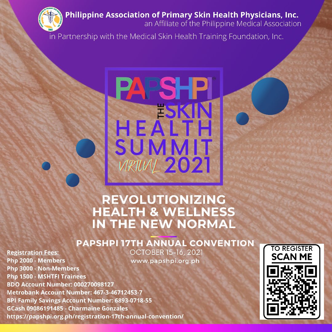 PAPSHPI's tweet photo. Come and join us on October 15. https://t.co/RI6VIPI2lp