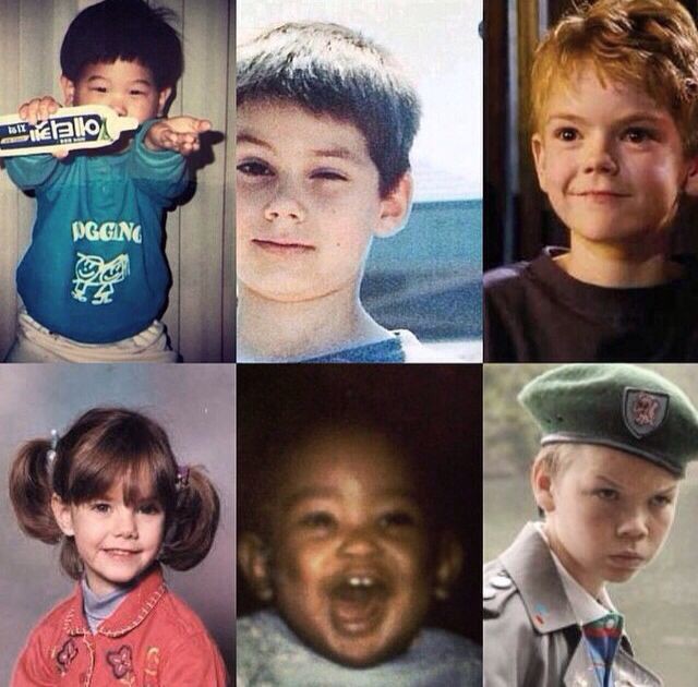 fandomtmr's tweet photo. em homenagem ao dia das crianças, fiquem com essas fotinhas do cast pequeno!! lembrem sempre de manter viva a criança em vocês<3 https://t.co/ymAH1MFFdI