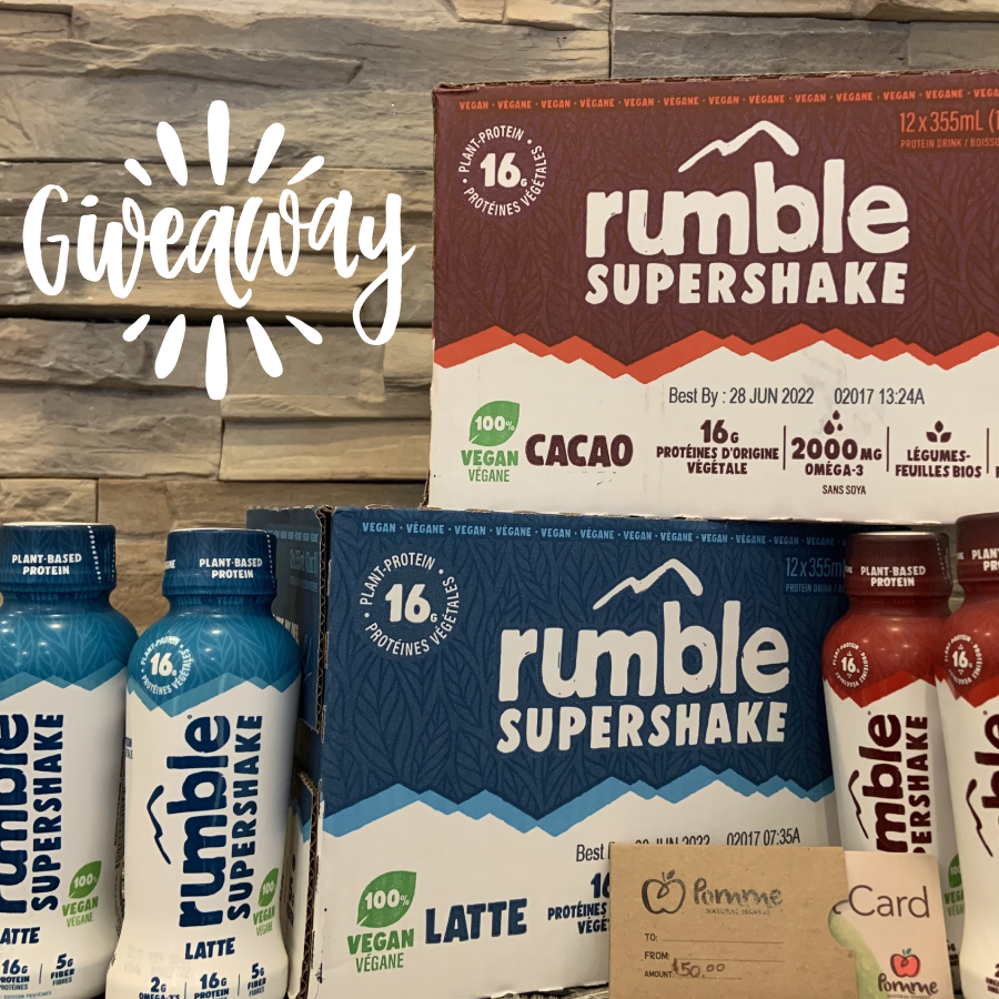 <a href="/drinkrumble/">Rumble Supershake</a> and Pomme are teaming up for an Instagram giveaway! Winner will receive TWO cases of Rumble's new Plant-based Supershakes (a case of Cacao and a case of Latte) + a $50.00 Pomme Gift Card! 
Head over to our Instagram to enter: instagram.com/pommenatural/
#Nanaimo