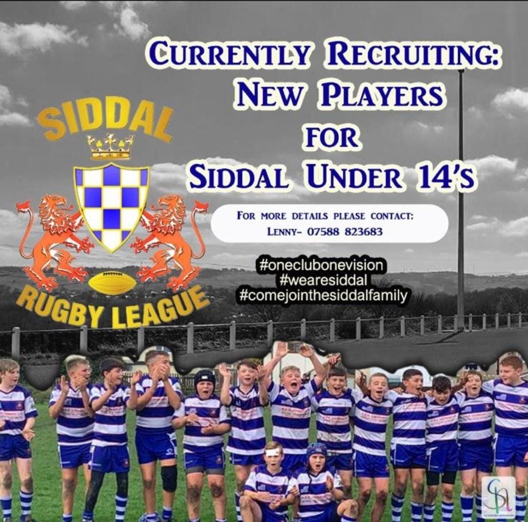 Please share and retweet we need some u14 players. Anyone want to give it a go please get intouch.
<a href="/AJAtherton/">Anthony Atherton</a>
<a href="/johnmcmullen19/">John McMullen</a> <a href="/RamMan9/">Johnny Lawless 🥁🧠🏋️‍♀️</a> <a href="/morgan_smithies/">Morgan Smithies</a> <a href="/MorganGannon13/">Morgan Gannon</a> <a href="/YorkshireJunior/">Yorkshire Junior and Youth League</a>  <a href="/GR1XTestimonial/">GR1XTestimonial</a> <a href="/willpryce_/">Will Pryce</a> <a href="/ZMcComb/">Zack McComb</a> <a href="/Jm_JoeMartin/">Joey</a> <a href="/jamiegreeny9/">Jamie Greenwood</a> <a href="/HalifaxPanthers/">Halifax Panthers 🐾</a>