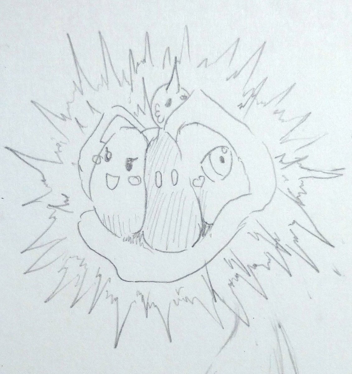 おはポチ('ω`)
ギャル出雲の背景決まらぬぁい💦
※イガグリポチ🌰 