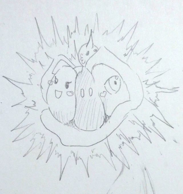 おはポチ('ω`)
ギャル出雲の背景決まらぬぁい💦
※イガグリポチ🌰 