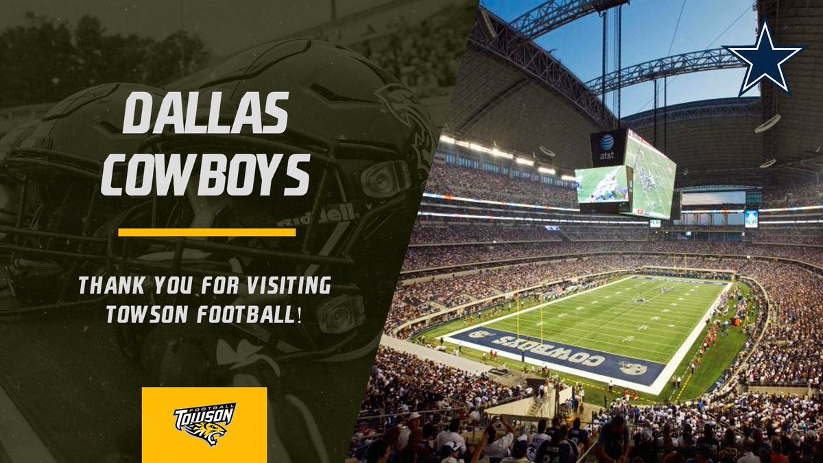 Towson Football tweet media