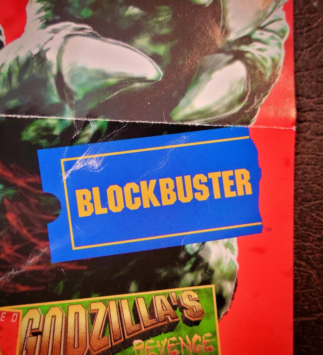 KromeKaiju3000's tweet photo. Pictured is the poster for the Simitar Godzilla 5 Ramping Movies Set that was a VHS Blockbuster Exclusive.
#blockbuster #blockbustervideo #simitarentertainment #simitar #godzilla #gojira #godzillamovie #vhs #vhstapes #vhstape #godzillaposter #godzillavhs #ゴジラ #ゴジラ1954 https://t.co/xZw7WUk896